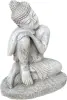 Artikelbild 4 des Artikels “Vivit - Buddha entspannt - rechtes Knie hoch, 45 cm H | Steinguss “